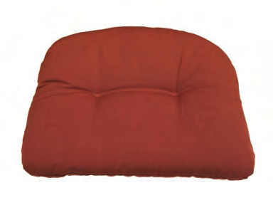 Auflagen für möbel Sitzkissen "Susa" Bezug: 50% Baumwolle / 50% Polyester mit 4 Kreisheftungen Füllung: Polyester-Vlies 38 x 38 x 8 cm 669.