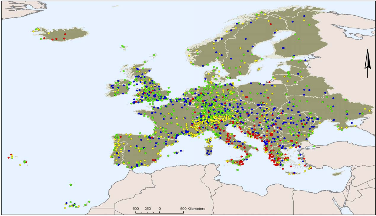 Naturkatastrophen in Europa 1980 2006 Erdbeben Sturm Überschwemmungen Extremtemperaturen,