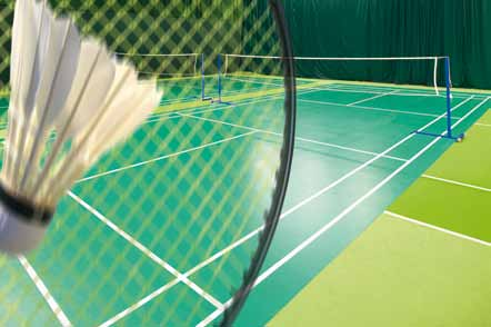 PVC Omnisports Badminton und Tischtennis Lösungen In Sporthallen die für unterschiedliche Sportarten genutzt werden ist es nicht immer einfach, eine sportartspezifische Belagsoberfläche zu bieten.