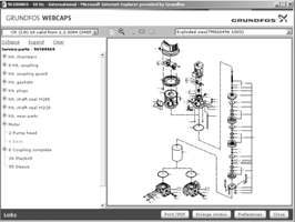 CR, CRI, CRN 1 1. Weitere Produktdokumentation WebCAPS WebCAPS ist ein von Grundfos angebotenes, internetbasiertes, computerunterstütztes Produktauswahlprogramm, das auf der Internetseite www.