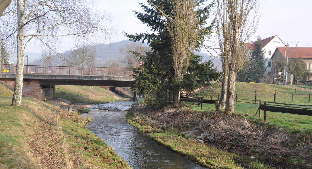 Urbane Gewässer Zugängigkeit und durchgängige Sohle Alsenz, Mannweiler-Cölln,