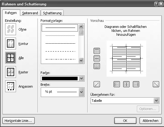 2.1.6 Zellen/Zeilen/Spalten verbinden/teilen Bei der Registerkarte Tabellentools Layout Gruppe Zusammenführen kannst Du Spalten, Zeilen, Zellen zusammenführen oder teilen.