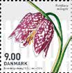 Januar 2014 Frühlingsblumen Auf Wunsch vieler Kunden gibt Post Danmark zwei Briefmarken mit Frühlingsblumen heraus.