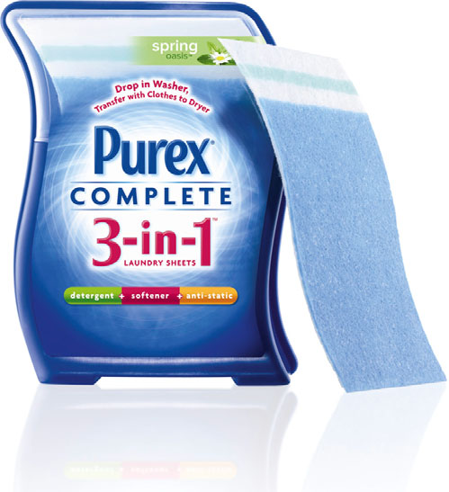 Wasch-/Reinigungsmittel Purex Complete 3-in-1 Wäschetücher Ausgezeichnet mit dem Fritz-Henkel- Preis für Innovation