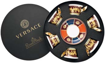 Rosenthal meets Versace 85»ASIAN DREAM«Set 6 Teetassen Set of 6 tea cups with saucers Set 6 tazze tè 19325-403632-29253 623,32 Euro»LE GRAND DIVERTISSEMENT«Set 6 Teetassen Set of 6 tea cups with
