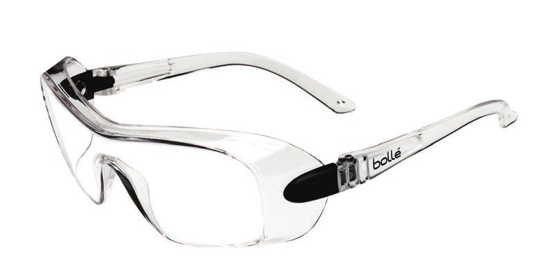 41 Bügelbrillen B272 Die Standard-Schutzbrille Das Modell B272 ist über die Jahre erprobt. Es ist eine der ersten Schutzbrillen mit Panorama-Sicht und neigbaren Gläsern.