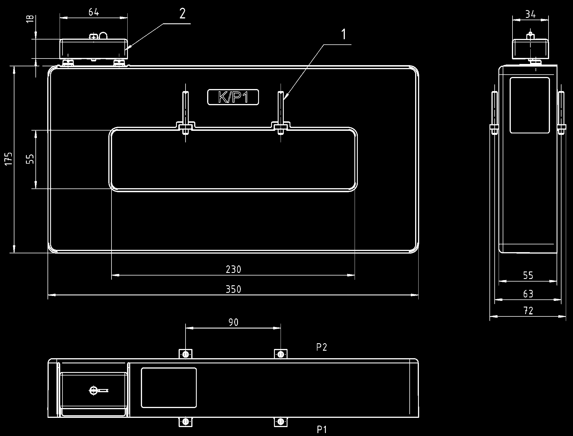 HARTING Stromwandler 7000/5 A I PN = 7000 A Merkmale Einteiliger Kabelumbauwandler für Messzwecke Eichung mit Eichschein ohne Fehlerverzeichnis Eichung durch staatlich anerkannte Prüfstelle für