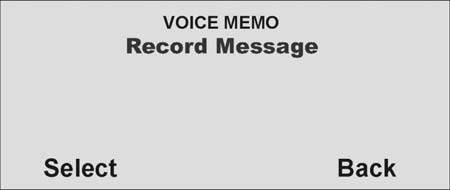 17.3 Recording voice messages The radio alarm system enables the user to record individual voice messages. These voice messages can be listened to and deleted at any time.
