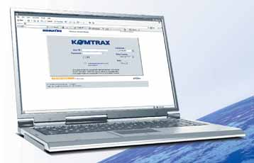 Komatsu Satellite Monitoring System KOMTRAX ist ein innovatives Maschinenerfassungssystem, das dem Kunden große Zeit- und Kostenersparnisse ermöglicht.