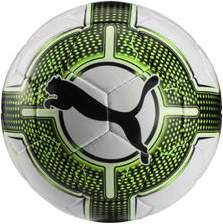 evopower BÄLLE 082555 evopower Vigor 3.3 Tournament 4 (FIFA Quality) 31 puma white-green gecko-puma black Qualitativ hochwertiger Matchball, geeignet für alle Bedingungen.