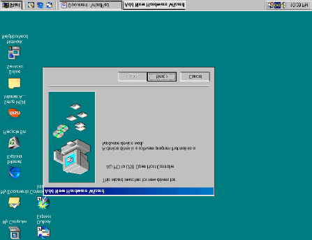 Windows 98SE Schritt 1: Klicken Sie auf Weiter.