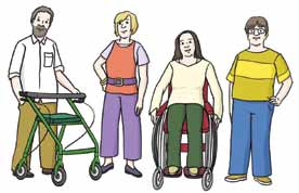 Einleitung Auch in Baden-Württemberg gilt die Behinderten rechts konvention.* Wir wollen, dass Menschen mit Behinderungen in Baden-Württemberg so gut leben wie Menschen ohne Behinderungen.