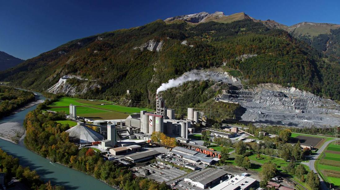 Holcim (Schweiz) AG Zementwerk Untervaz Energiegewinnung