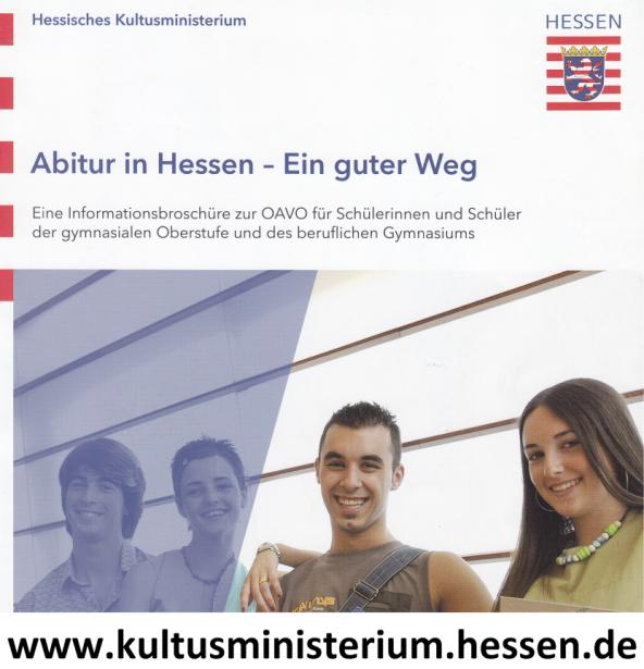 Beratung Informationsveranstaltung Informationsbroschüre Abitur in Hessen