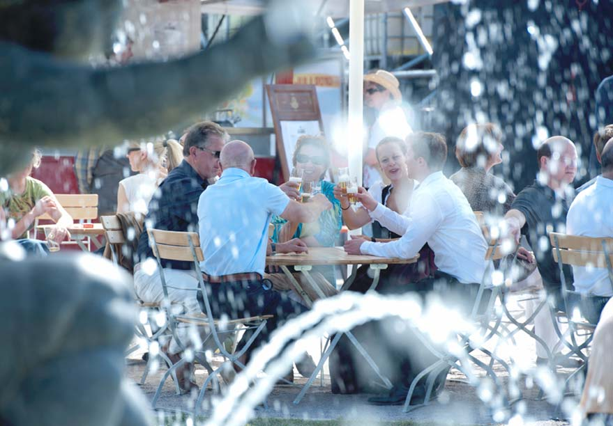 Bild 4: Beim Trickfilmfestival konnte der Zuschauer in einem gemütlichen