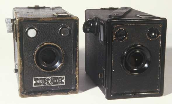 Die Vredeborch-Produktion Vredeborch-Kameras Es gibt, verglichen mit der Summe von fast zwei Millionen bei Vredeborch gebauter Kameras, relativ wenige Grundmodelle.