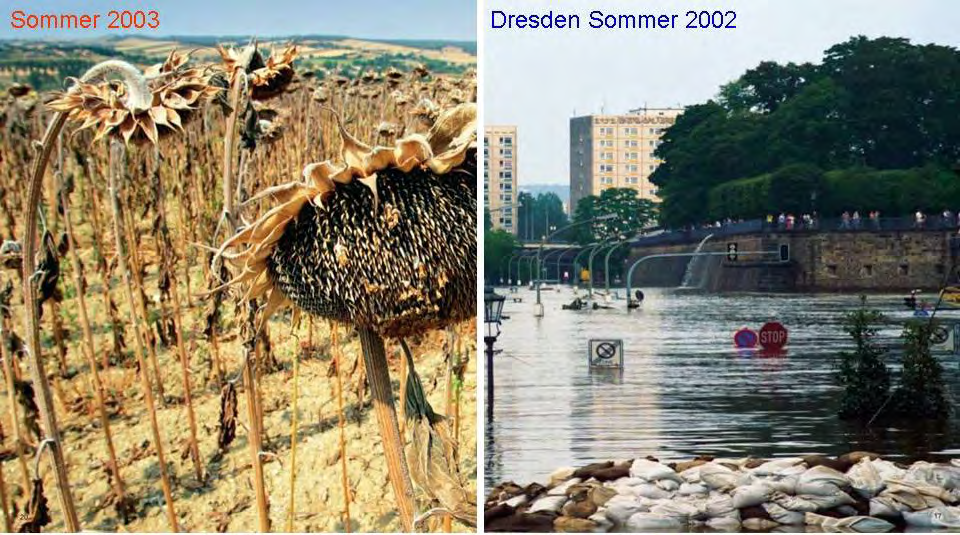 Interdisziplinäres Zentrum für Nachhaltige Entwicklung, Universität Göttingen IZNE Zunahme von extremen Wetterereignissen http://www.