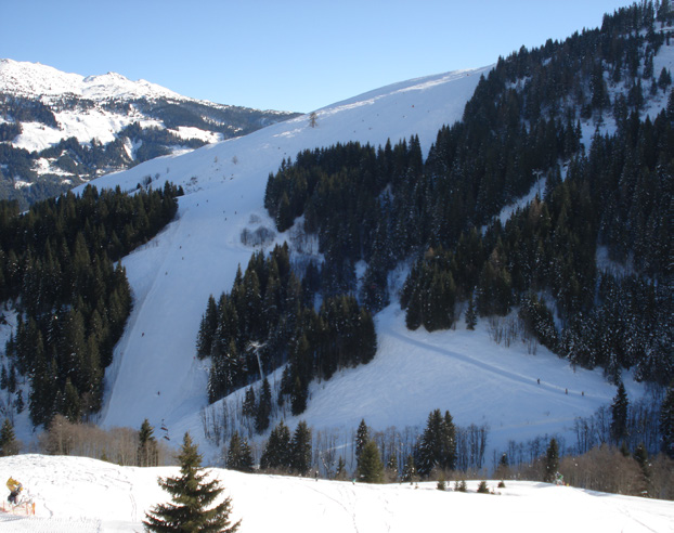 Zentrale schriftliche Abiturprüfung Aufgabe : Skigebiet Im Bild ist ein Ausschnitt aus einem Skigebiet zu sehen Vereinfacht werden die Pisten und Wege in den betrachteten Abschnitten als geradlinig