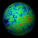 Kosmische Hintergrundstrahlung Karte der Hintergrundstrahlung zeigt: Universum ist isotrop, viel mehr als blauer Himmel an einem sonnigen Tag!