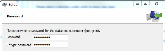 Installationsvarianten und Updates von PostgreSQL 9.4 Anschließend erscheint das WillkommenFenster. Klicken Sie auf 'Next>'. Im folgenden Schritt wird das Installationsverzeichnis festgelegt.