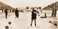 Olympische Zwischenspiele 1906 in Athen Olympiasieger im zweiarmigen Stoßen: