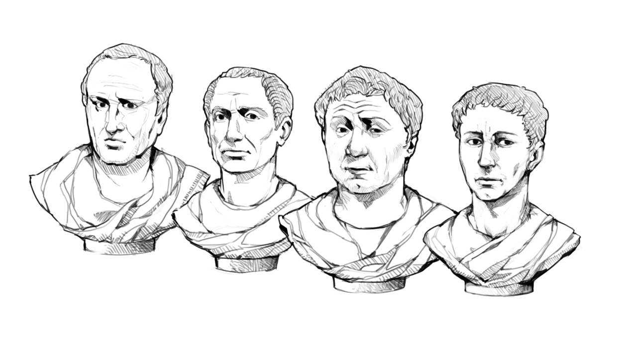 Wer spricht? Jesper Cicero Caesar Pompeius Marcellus Im Jahr 46 v. Chr. hält Cicero im Senat eine Rede vor Caesar. Darin geht es um Marcellus, einen Anhänger des Pompeius.