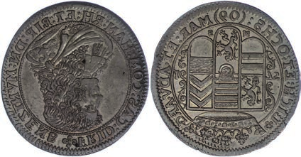 Hanau-Münzenberg Grafschaft 496 498 498P 1675, Guldiner (60 Kreuzer), Friedrich Casimir, SM, Suchier 496, 19,06g, Randfehler, ss..................................... ss 200, 499P 1694, Gulden (60 Kreuzer), Philipp Reinhard, Dav.
