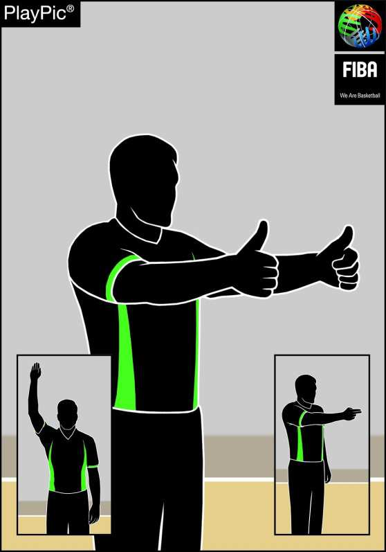 Neue Schiedsrichter-Handzeichen (2) Auszeit: Zeigefinger sichtbar Erst Zeit stopp, dann in Brusthöhe anzeigen: Technisches