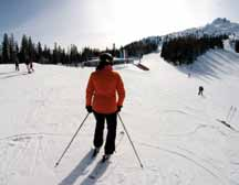 Anfänger und Geübte sind hier gut bedient Rund 10 Kilometer Abfahrten der Kategorie Blau (leicht) durchziehen gleichmäßig das Skigebiet.