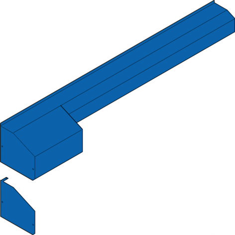 Aufbau des Schnelllauf-Rolltors Soft Touch Wickelwelleneinheit Abb. 5: Wickelwelle mit Riementrieb und Antrieb Die Wickelwelleneinheit besteht aus: Wickelwelle (Rohr Æ 114 mm) (Abb.