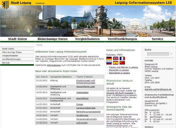 Lust auf mehr? Dann besuchen Sie das Leipzig-Informationssystem LIS: statistik.leipzig.