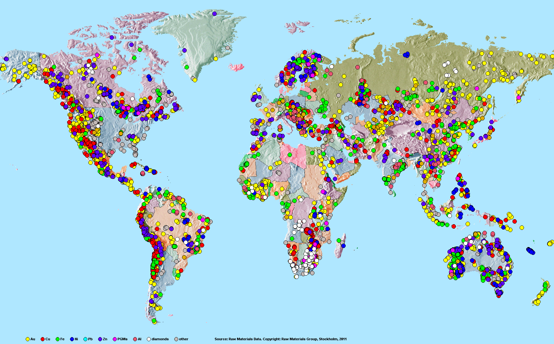 Mines of the World 2011