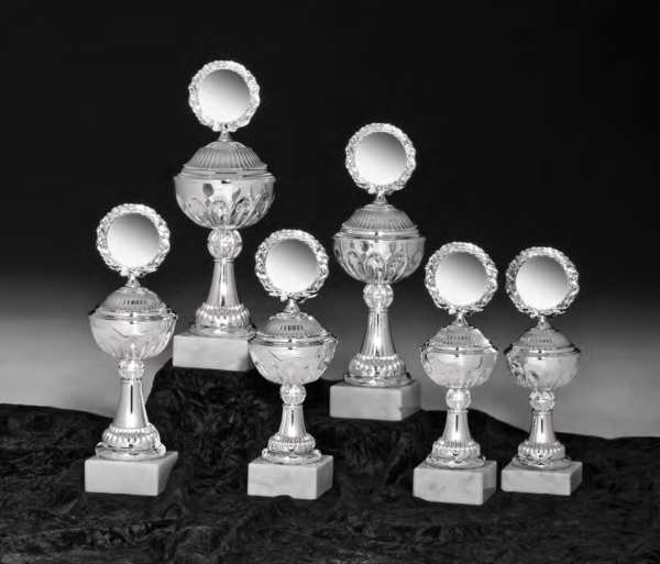 Ehrenpreis Dekoration Glaspokal "Rundform" Glastrophäe als Geschenk 