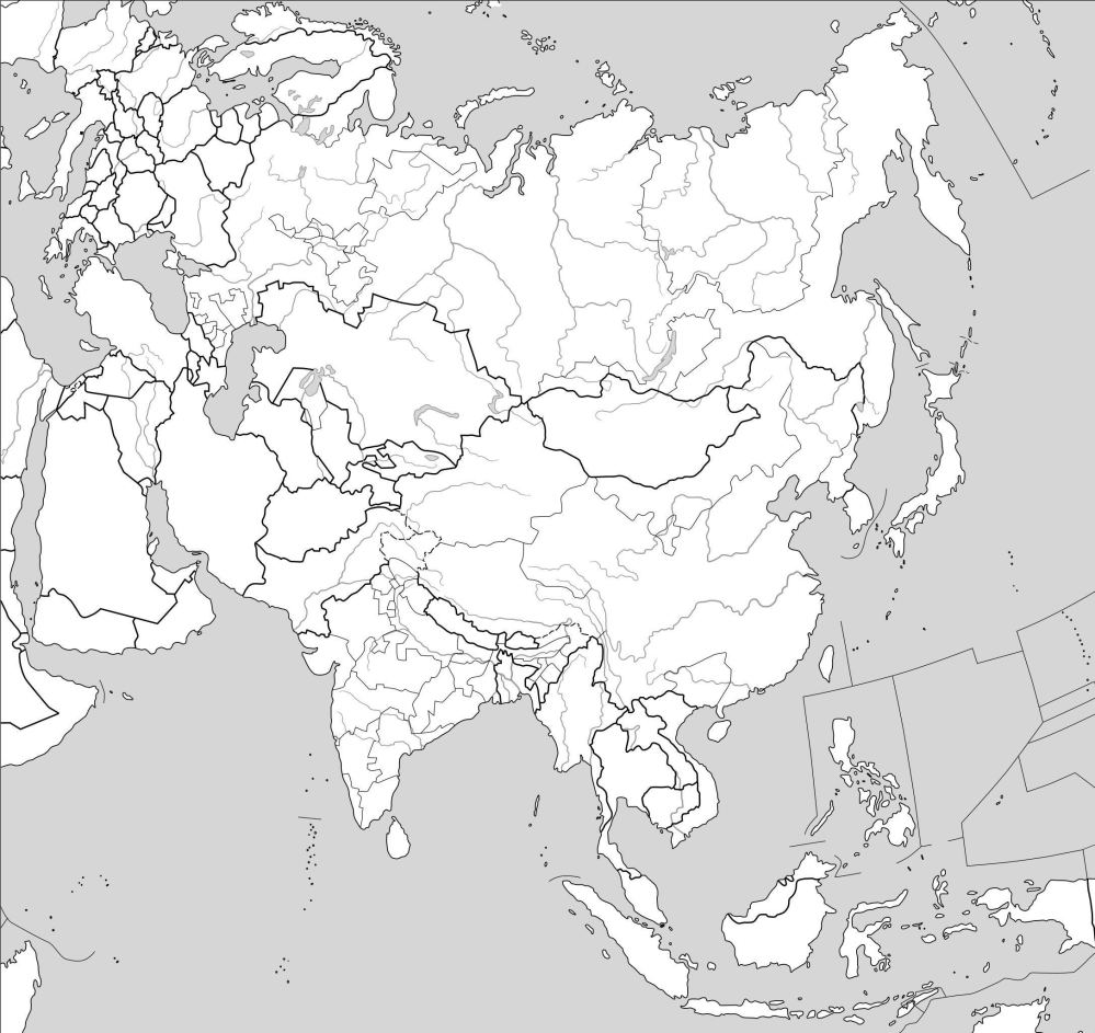 1 PRÜFUNG 1 2 1 Prüfung 1 1.1 Geografie Finden und bezeichnen Sie auf der Karte (R)ussland, (C)hina, (I)ndien, (J)apan, M(ekka) und Deutschland.