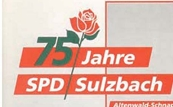 Sulzbach - Hochburg der sozialistischen Arbeiterbewegung 23 Gasthaus Preisser", dem späteren Gasthaus Triem/Weber". Gründungsmitglieder waren neben anderen Karl Britz und Willi Treitz.