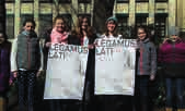 Legamus Latine 2015 in Köln Zwei Lateinklassen der USH dabei Nun bereits zum 25. Mal hat das Erzbistum Köln in den Räumlichkeiten der Ursulinenschule in Köln am 11.