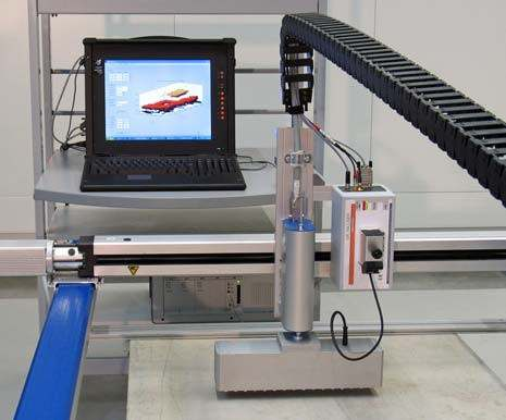 Abbildungssystem Messsystem Bildanzeige Ultraschallgerät 3-Achs- Scanner Ultraschallarray