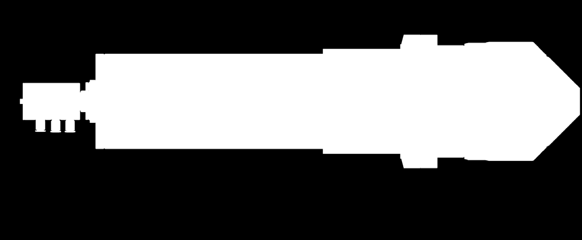 ANBAUBEISPIELE TGC P O mit pneumatischem Spannzylinder Maschinenspindel Drehzuführung für Sperrluft Kraftspannzylinder Flansch zu Drehzuführung Zugrohr Spindelflansch Adaption an Spindel Spannfutter