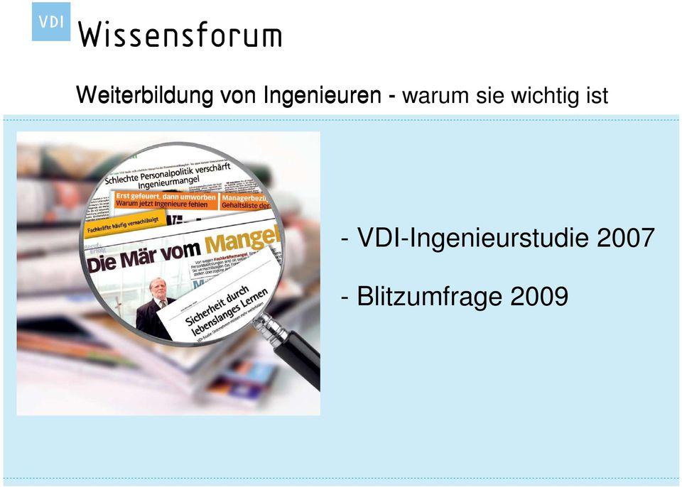 VDI-Ingenieurstudie 2007 -