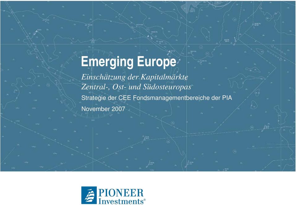 Südosteuropas Strategie der CEE