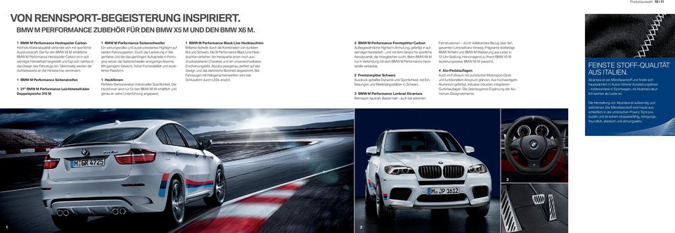 Der für den BMW X M erhältliche BMW M Performance Heckspoiler Carbon ist in aufwendiger Handarbeit hergestellt und fügt sich nahtlos in das Design des Fahrzeugs ein.
