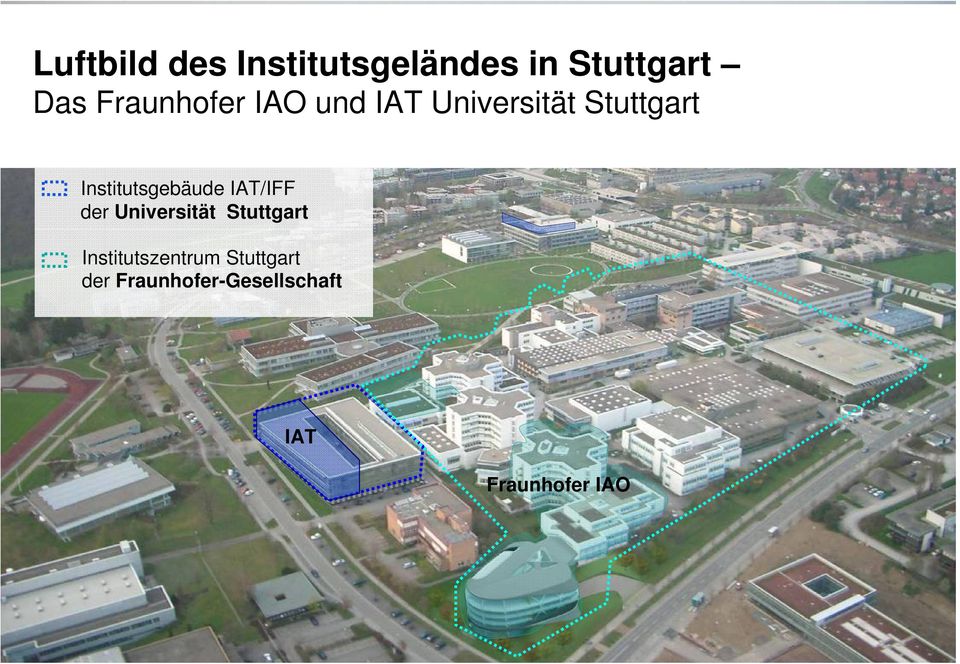 Institutsgebäude IAT/IFF der Universität Stuttgart