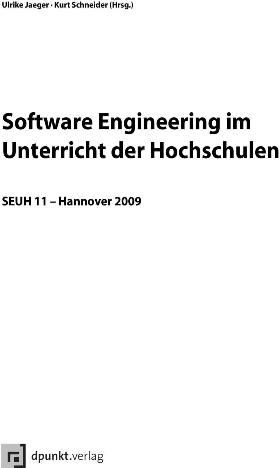 ) Software Engineering im