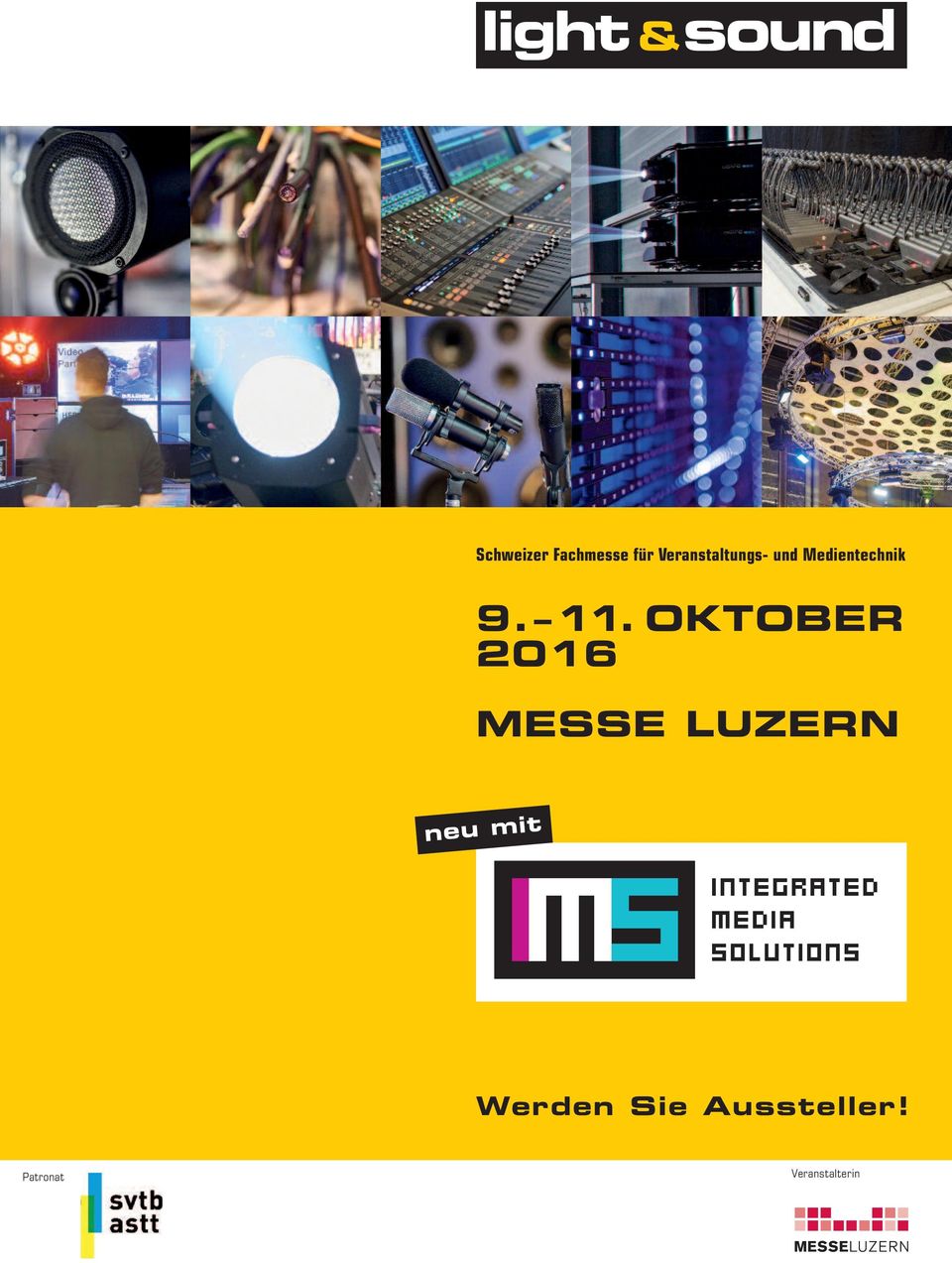 11. OKTOBER 2016 MESSE LUZERN neu