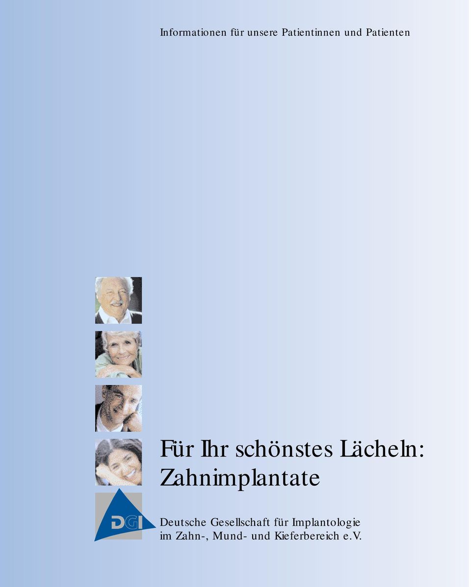 Zahnimplantate Deutsche Gesellschaft für