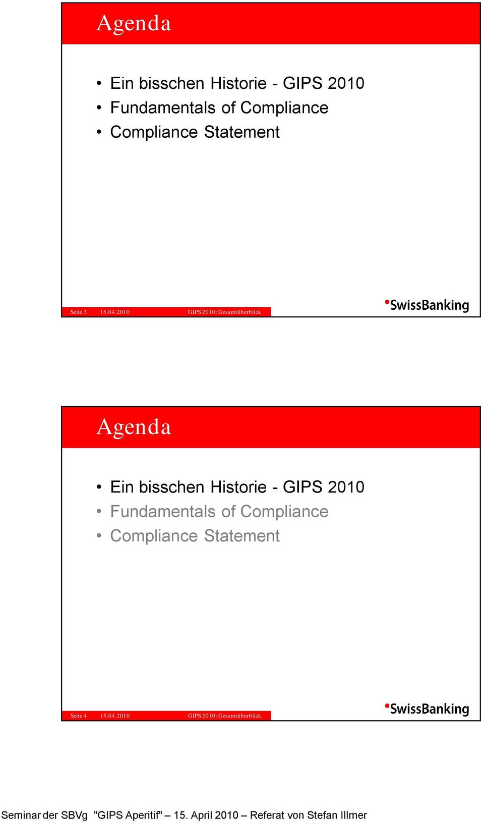 2010  of Compliance Compliance Statement Seite 4 15.