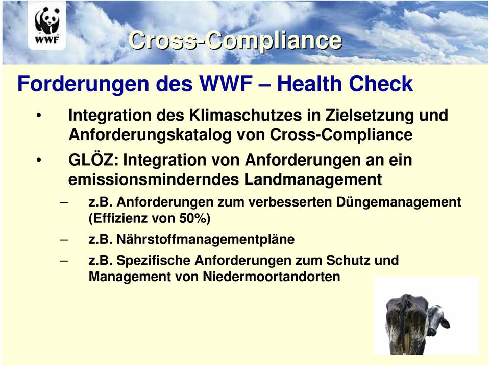 emissionsminderndes Landmanagement z.b.