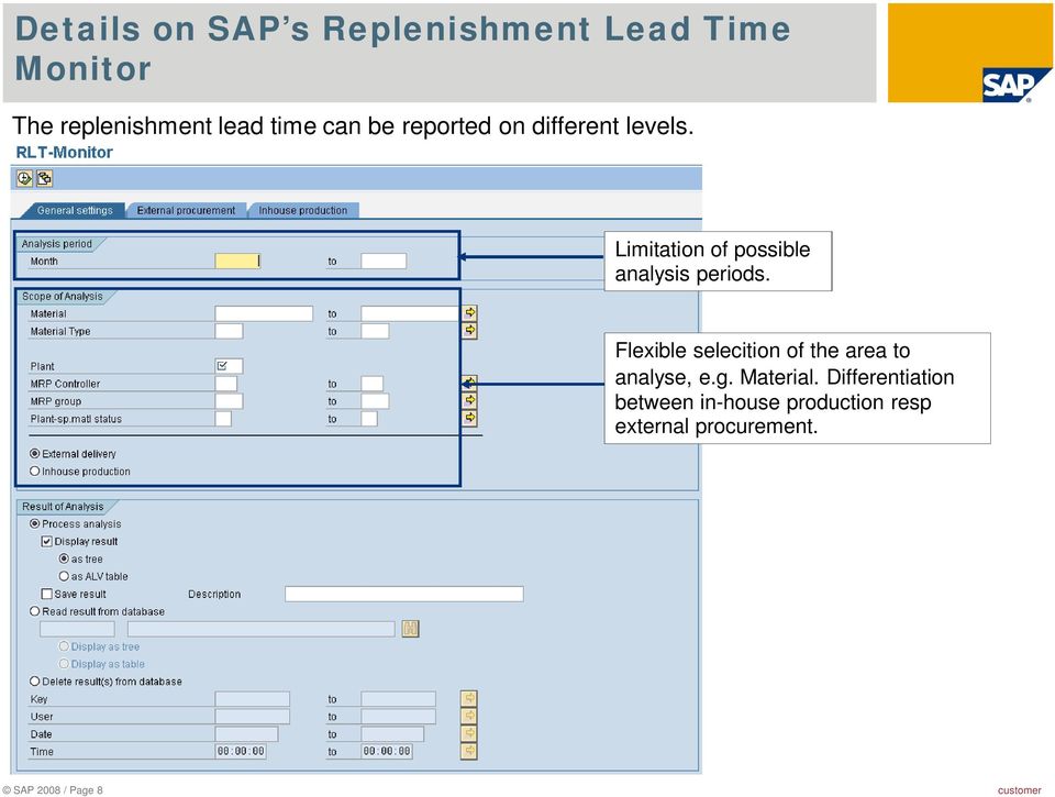 SAP's Replenishment Lead Time Monitor. Marc Hoppe SAP Consulting. customer PDF Kostenfreier Download