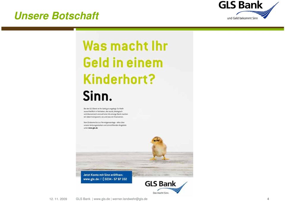 2009 GLS Bank www.