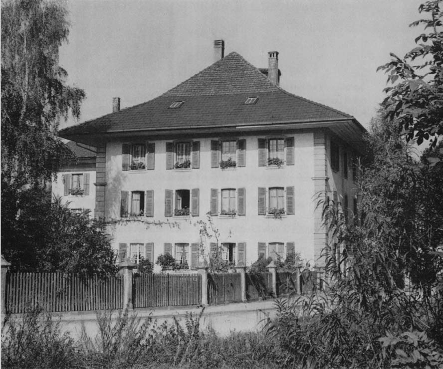 Das von Jakob Buchmüller erbaute Wohnhaus auf der Bleiche, Lotzwil